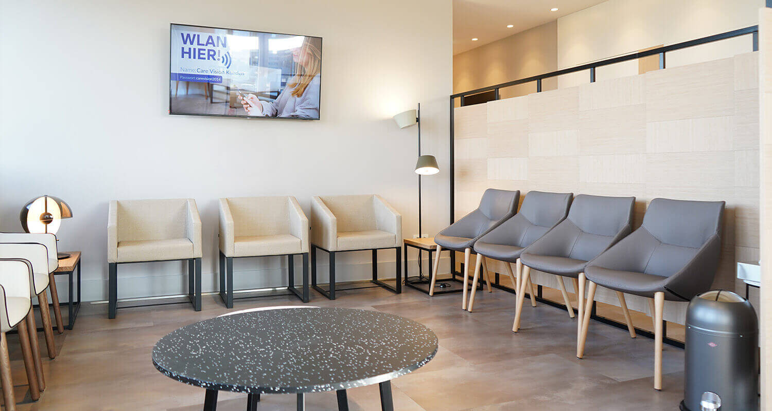 CARE Vision Mönchengladbach, Wartezimmer